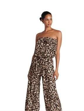 Bishop + Young Leopard Jumpsuit w/ Pockets